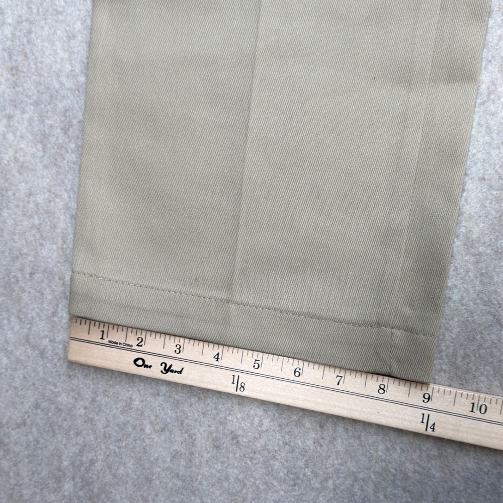 Dickies Pants Mens 34x32 Khaki Flex Work Tan Workwear Skater Streetwear Uniform - Picture 12 of 13